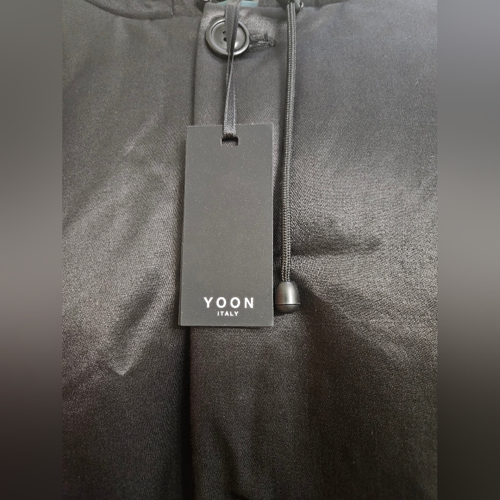 YOON Black Satin Jacket - Picture 3 of 7